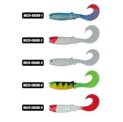 Effe Sasi Tail HG21 9cm Orak Kuyruk Silikon Yem