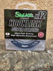 Smax Hooklink x12 Super Strong 35lb 10m Rig İpi