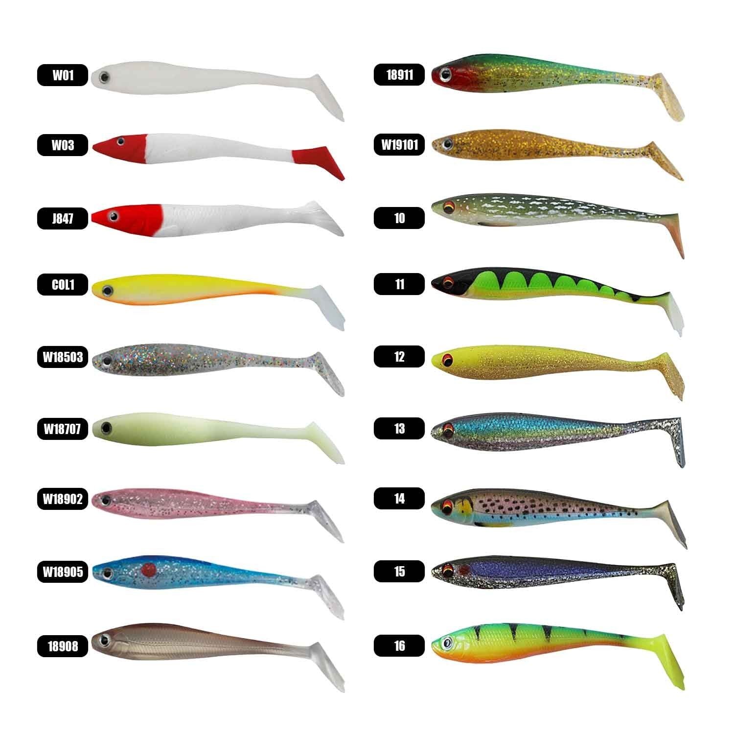 Effe Sasi W187 9,5cm Silikon Yem