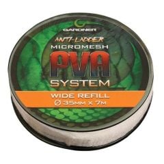 Gardner Anti Ladder Micromesh PVA System Wide Refill 7m 35mm Sazan Pva File