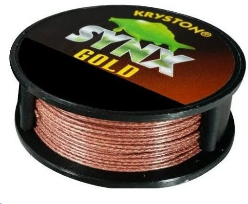 Kryston Synx Gold 20lbs 20m Kaplamalı Sazan Rig İpi