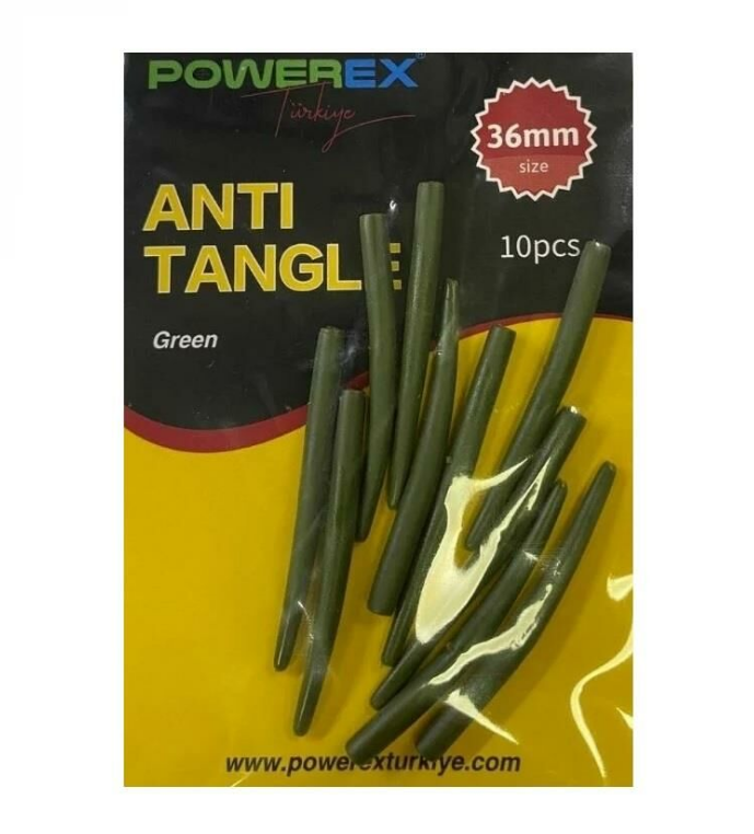 Powerex Dolaşma Önleyici (Anti Tangle) Haki Elastik Hortum 36mm 10 Adet