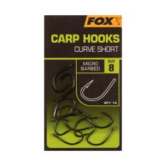 Fox Cruve Short Carp Hooks # 2 10ad Sazan İğnesi
