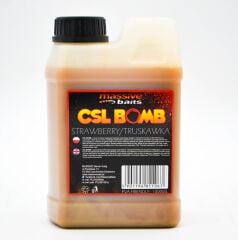 Massive Baits - CSL BOOMB Strawberry 1000ml - Liquid Çilek Sazan Atraktör(Kopya)
