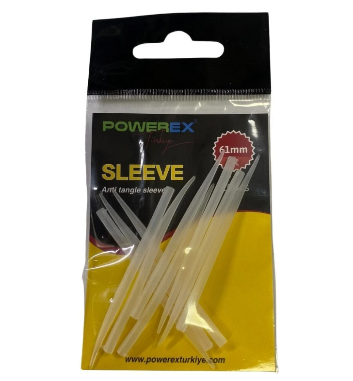 Powerex Dolaşma Önleyici (Anti Tangle) Şeffaf Elastik Hortum 61mm 10 Adet
