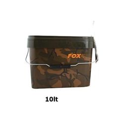 Fox Camo Square Bucket 10 Litre Yem Kovası