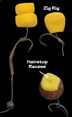 ESP Big Buoyant Sweetcorn Fluro Beyaz Pembe Yüzen Silikon Mısır