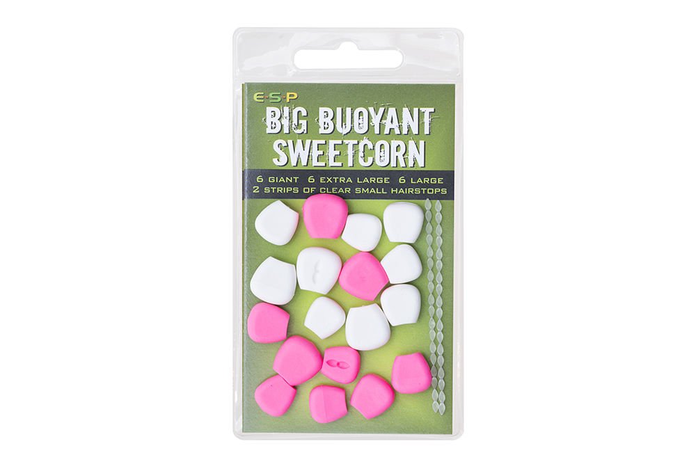 ESP Big Buoyant Sweetcorn Fluro Beyaz Pembe Yüzen Silikon Mısır