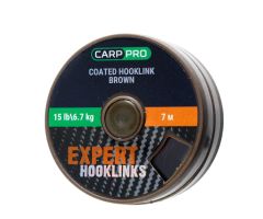 Carp Pro Coated Expert Hooklinks 25 lb - 11.1 kg-7 mt Kaplamalı Rig İpi
