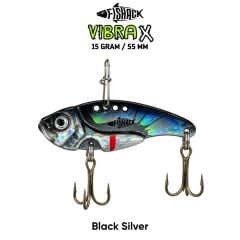 Fishack VibraX - 15g 55mm Black Silver