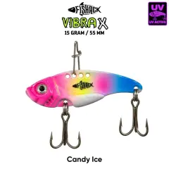Fishack VibraX - 15g 55mm Candy Ice