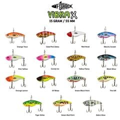 Fishack VibraX - 15g 55mm Fire Gill