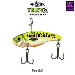 Fishack VibraX - 15g 55mm Fire Gill