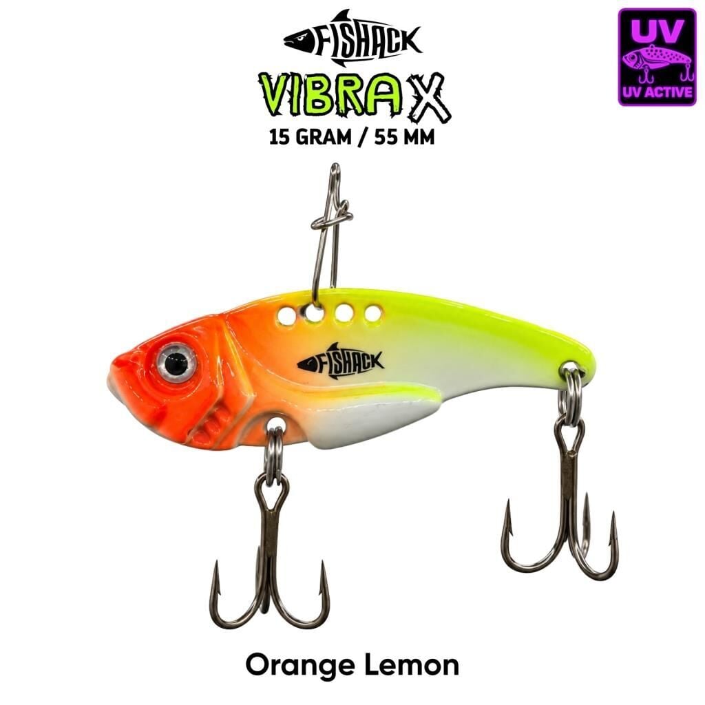 Fishack VibraX - 15g 55mm Orange Lemon