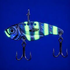 Fishack VibraX - 15g 55mm Zebra Glow