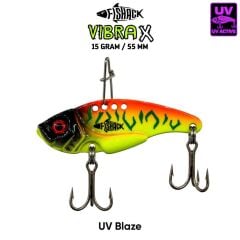 Fishack VibraX - 15g 55mm UV Blaze