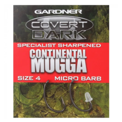 Gardner Specialist Sharpened Covert Dark Contential Mugga Hooks Özel Bilenmiş Sazan İğnesi No 4