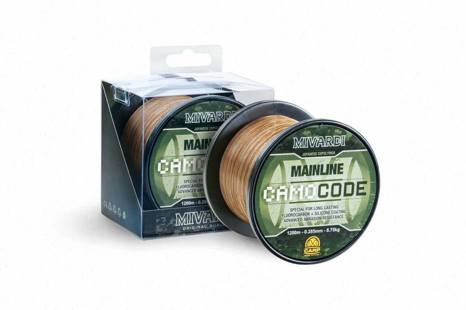 Mivardi CamoCODE Mainline 0,385 mm 1200 m Kamuflaj Sazan Misinası