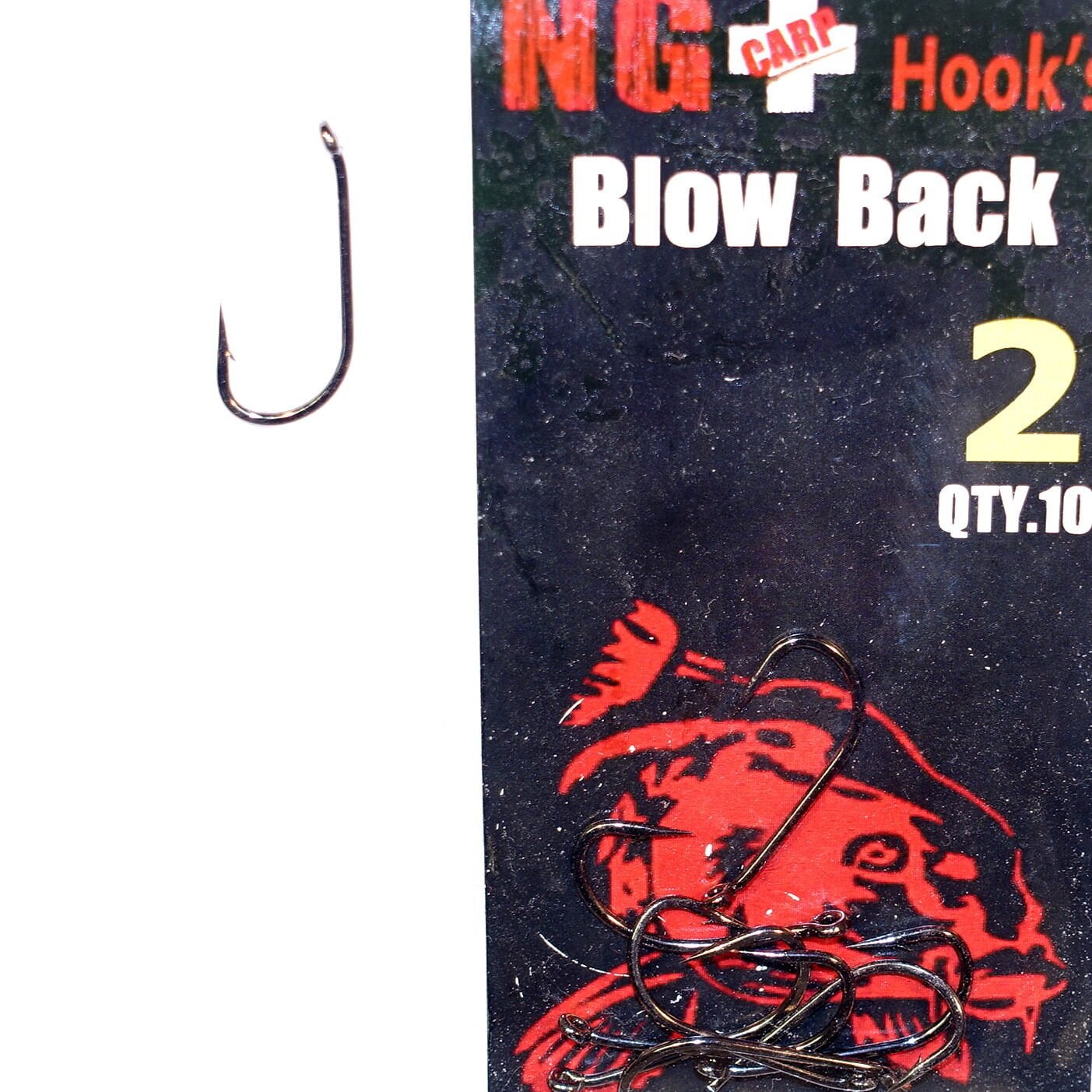 NG Carp Hooks Blow Back No - 2 Sazan İğnesi