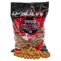 Starbaits Probiotic Peach and Mango D-Solve Boilies