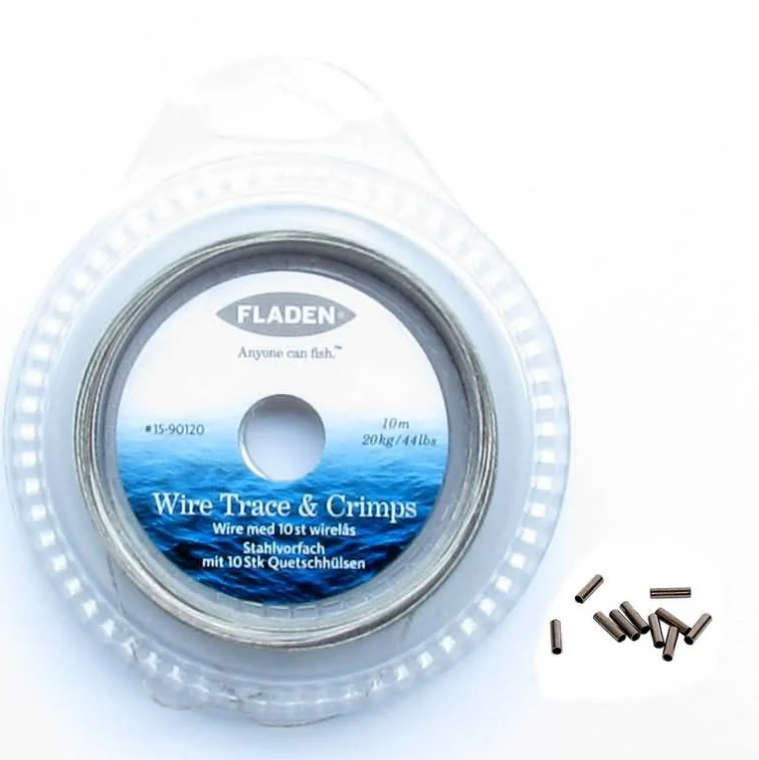 Fladen Çelik Tel Makara 10metre Siyah Renk