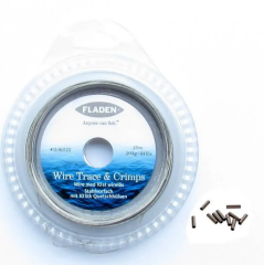 Fladen Çelik Tel Makara 10metre Siyah Renk