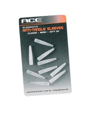 Ace Elements Anti Tangle Sleeves Clear Mini Rig Dolaşmayı Önleyici