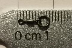 Trofem Flexi Hook Swivels M 10 Adet Rig Halkalı Fırdöndü