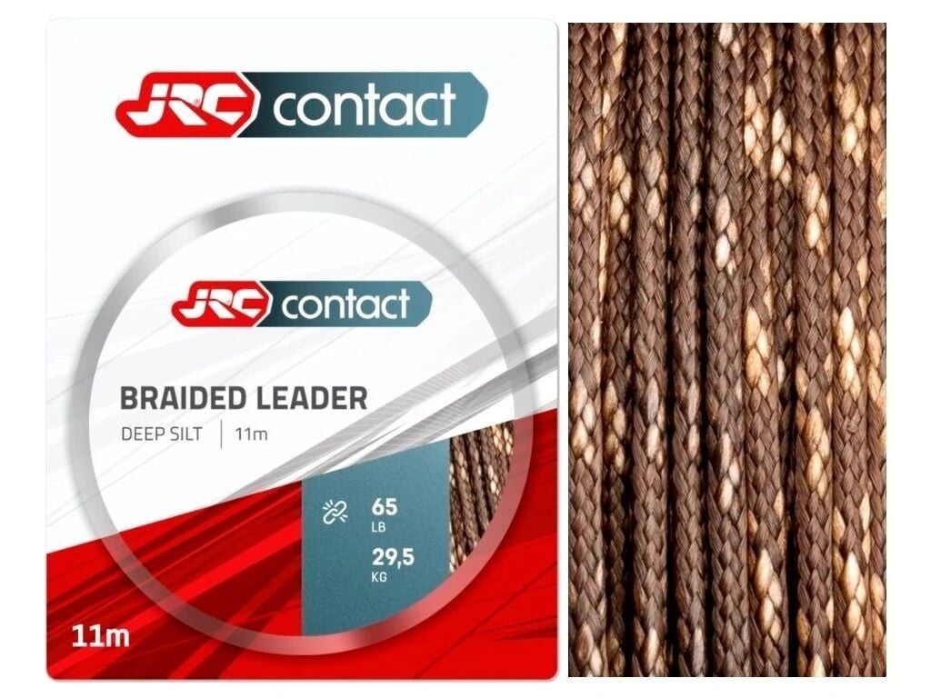 JRC Contact Braided Leader Deep Slit 65lb 11m