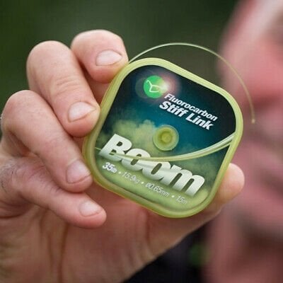 Korda Fluorocarbon Stiff Link Boom 35 lb 15,9 kg 0,65mm 15 Metre Misina