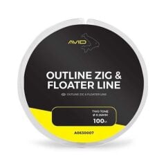 Avid Carp Outline Zig & Floater Line 12lb 100m