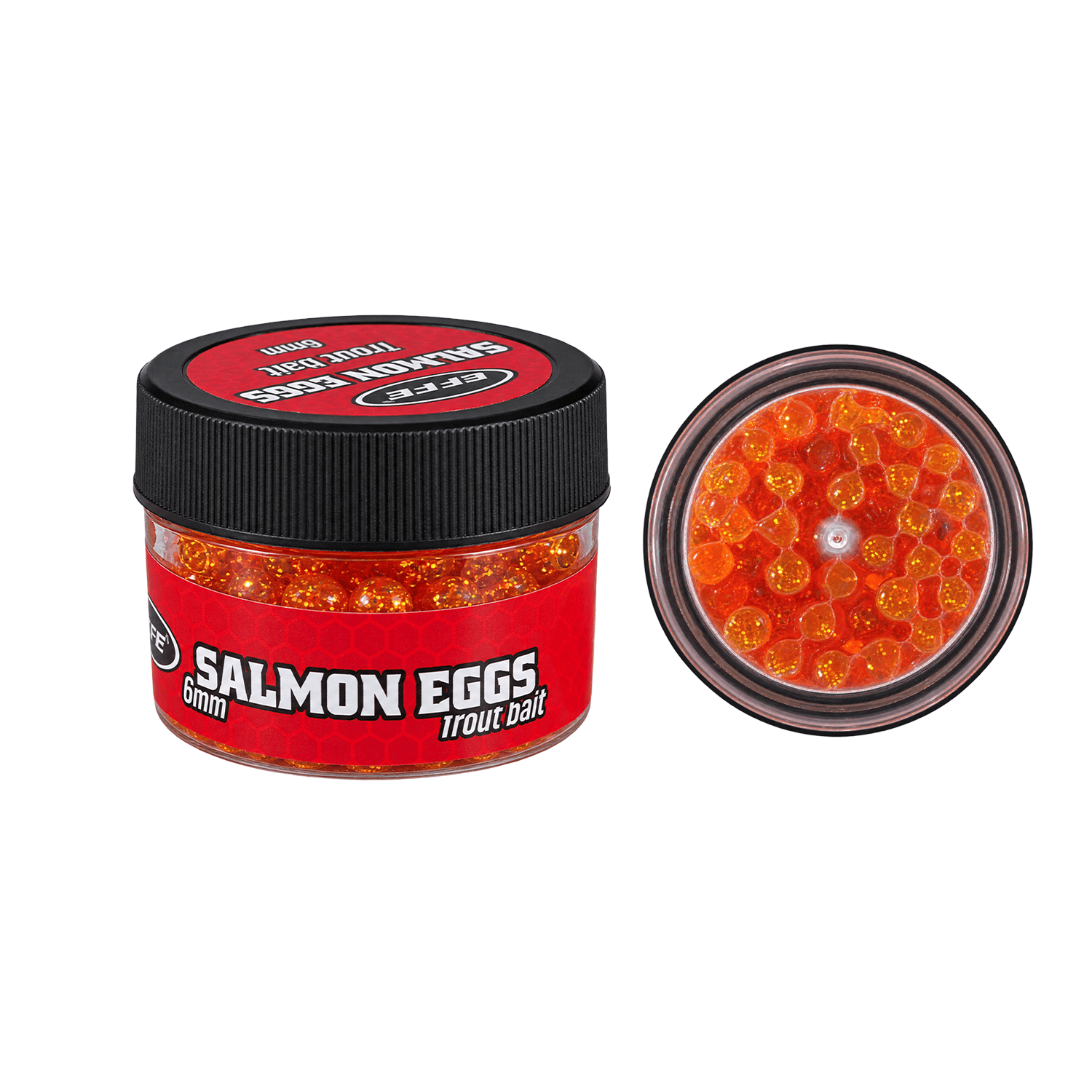 Effe Salmon Eggs 6mm Garlic Sarımsak Kokulu Alabalık Yemi