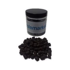 Trofem 8 mm Black Halibut Hookbaits Delikli Kanca Yemi 100 g