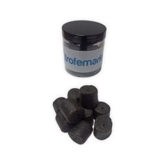 Trofem 20 mm Black Halibut Hookbaits Delikli Kanca Yemi 100 g