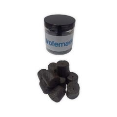 Trofem 20 mm Black Halibut Hookbaits Delikli Kanca Yemi 100 g