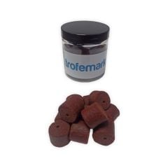 Trofem 20 mm Red Halibut Hookbaits Delikli Kanca Yemi 100 g