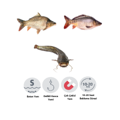 Trofem 28 mm Monster Halibut Hookbaits Delikli Kanca Yemi 150 g