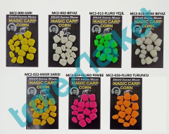 Magic Carp MC2 Serisi 9mm-13mm Yüzen Silikon Mısır Sazan Yemi