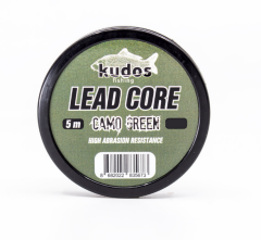 Kudos Lead Core Camo Green 5m 35lb