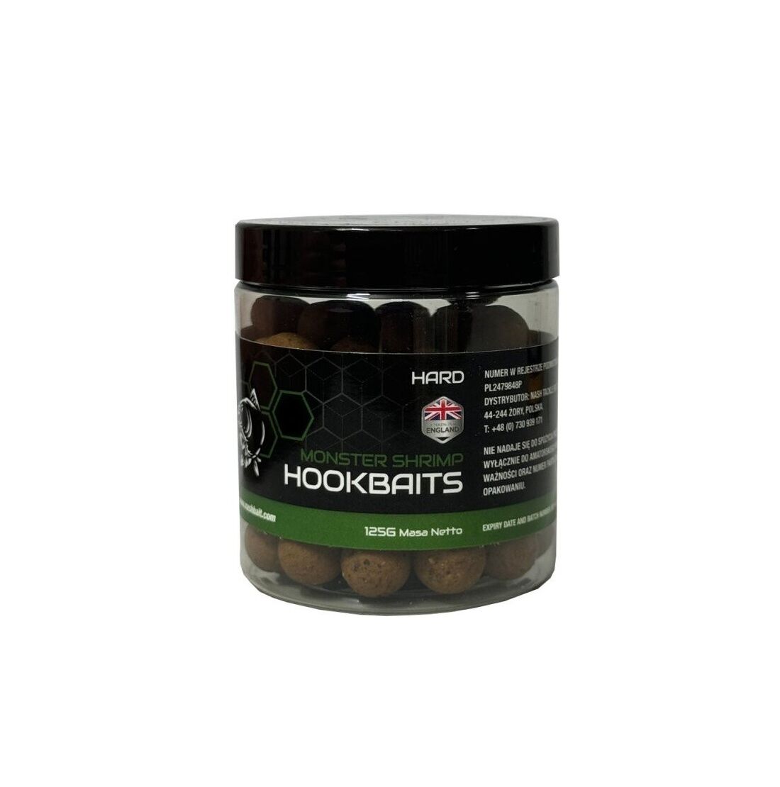 Nash Monster Shrimp Hard Hookbaits 20 mm