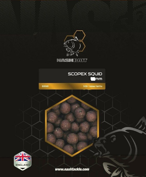 Nash Scopex Squid Boilies 24 mm 1 kg