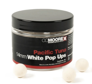 CC Moore Pacific Tuna White Pop Ups 14mm