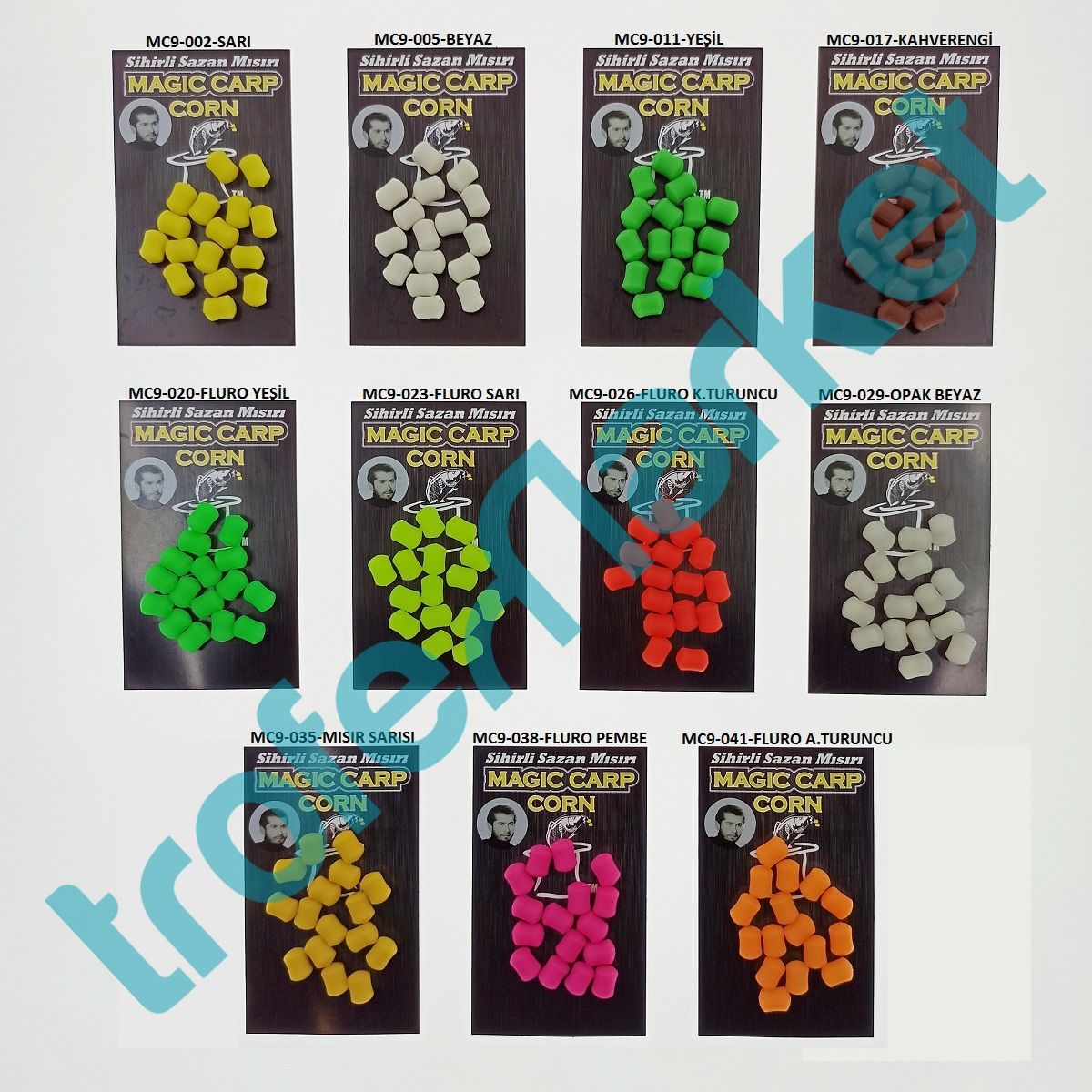 Magic Carp MC9 Serisi 12mm Dumbell Tipi Yüzen Silikon