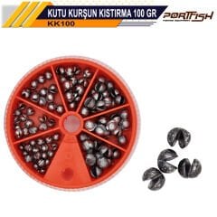 Portfish Kutu Kurşun Kıstırma 100gr