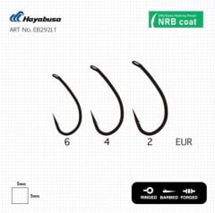 Hayabusa P1 Sazan İğnesi Dövme Teflon Black 10'lu Paket