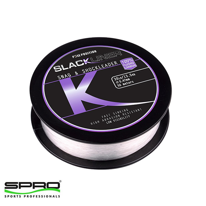SPRO Pole Position Slackliner Florocarbon 0.55MM 50M