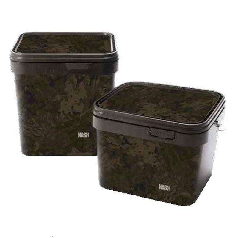 Nash Spot On Rectangular Bucket Camo 17L Kova