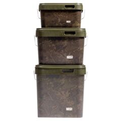 Nash Spot On Rectangular Bucket Camo 5L Kova