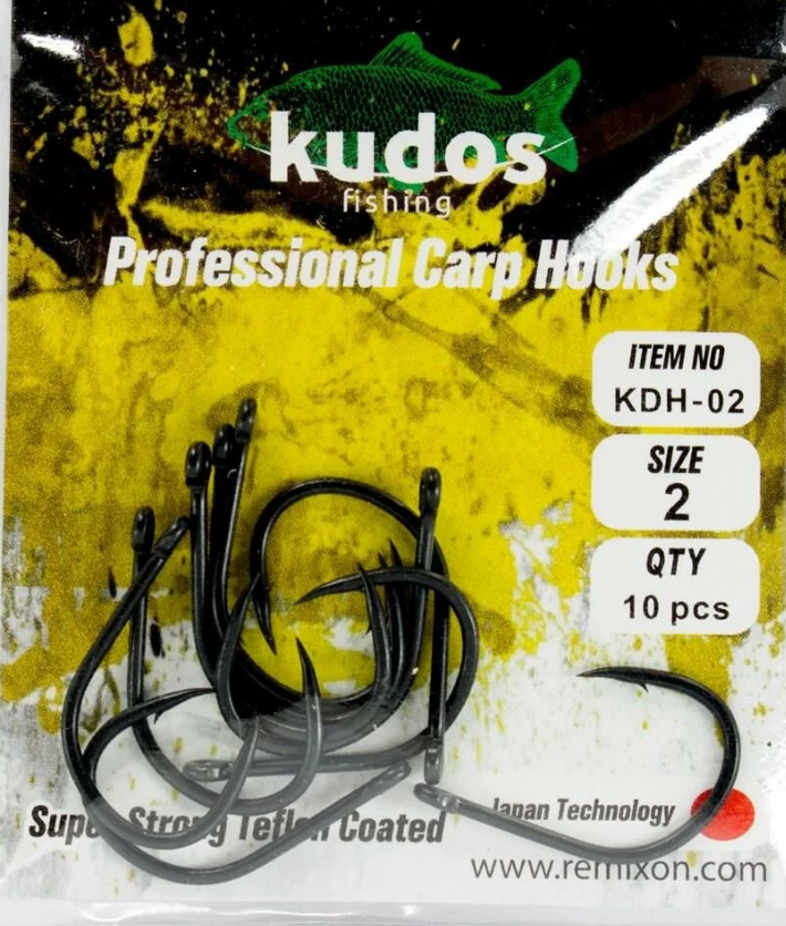 Kudos Wide Gape Sazan İğnesi (10 Adet)