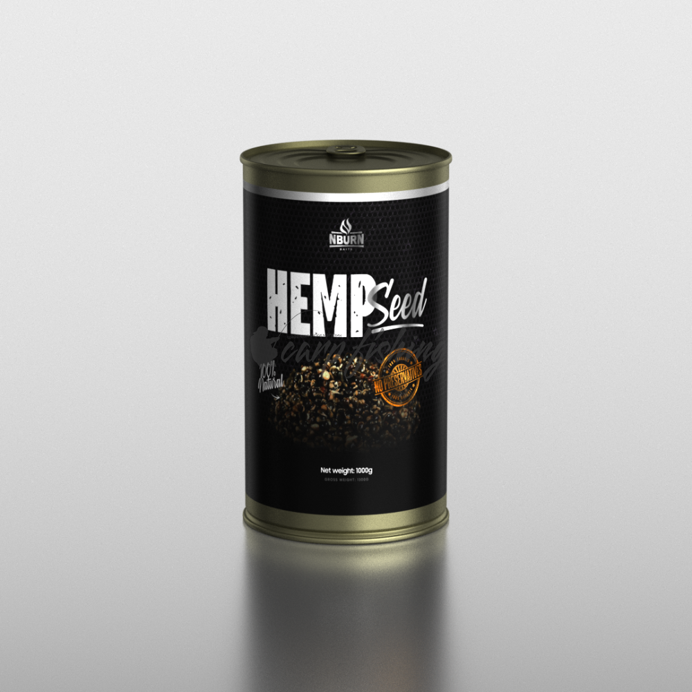 NBurn Baits Hemp Seed 1 Kg Hazır Kenevir Tohumu